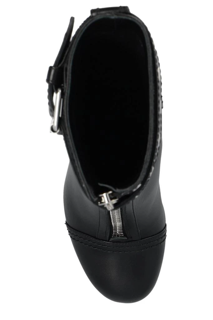 商品Alexander McQueen|Alexander McQueen Heeled Ankle Boots,价格¥5469,第4张图片详细描述