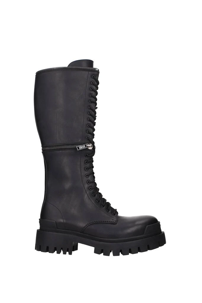 商品Balenciaga|Boots Leather Black,价格¥4408,第1张图片