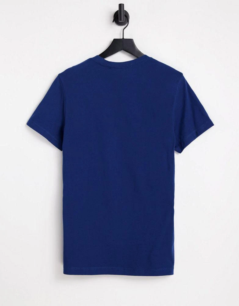 商品Calvin Klein|Calvin Klein Jeans tonal monogram logo t-shirt in dark blue,价格¥201,第2张图片详细描述