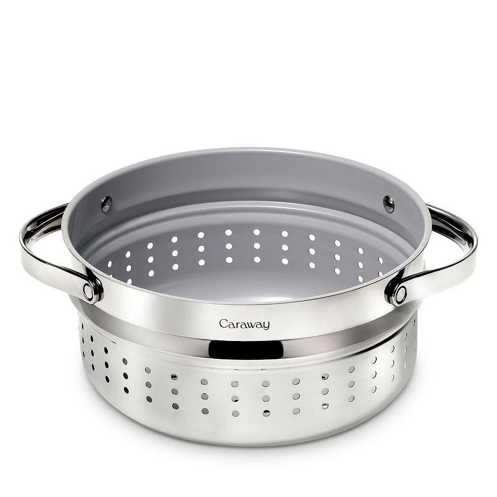 商品Caraway|Stainless Steel 6.5 Quart Dutch Oven Steamer,价格¥493,第1张图片