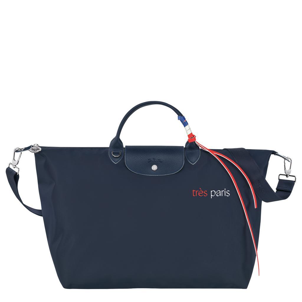 商品Longchamp|Travel bag L Le Pliage Très Paris Navy (L1624HBG006),价格¥1360,第1张图片