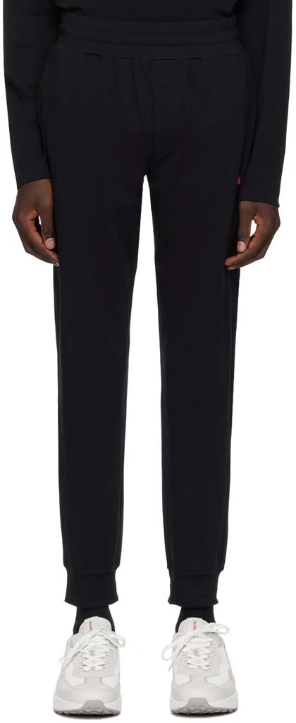 商品Hugo Boss|Black Printed Sweatpants,价格¥516,第1张图片