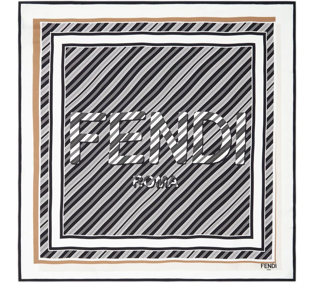 商品Fendi|FENDI Roma Stripes方巾,价格¥3935,第2张图片详细描述