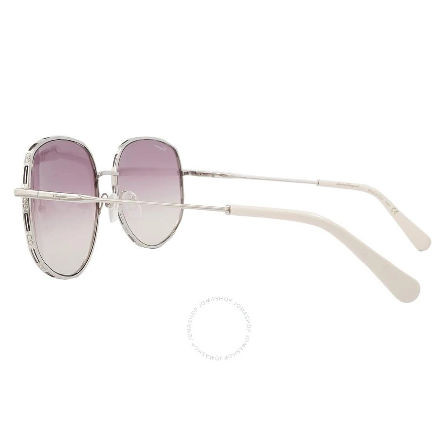 商品Salvatore Ferragamo|Violet Gradient Irregular Ladies Sunglasses SF277S 721 61,价格¥484,第3张图片详细描述