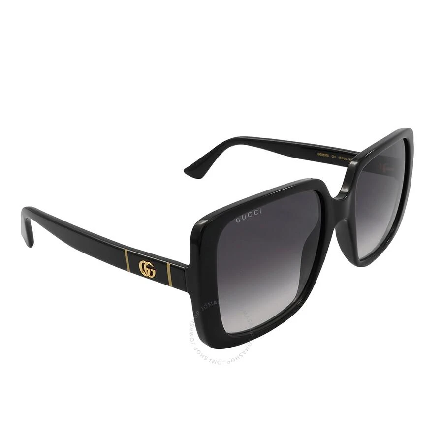 商品Gucci|Grey Gradient Square Ladies Sunglasses GG0632S 001 56,价格¥1049,第3张图片详细描述