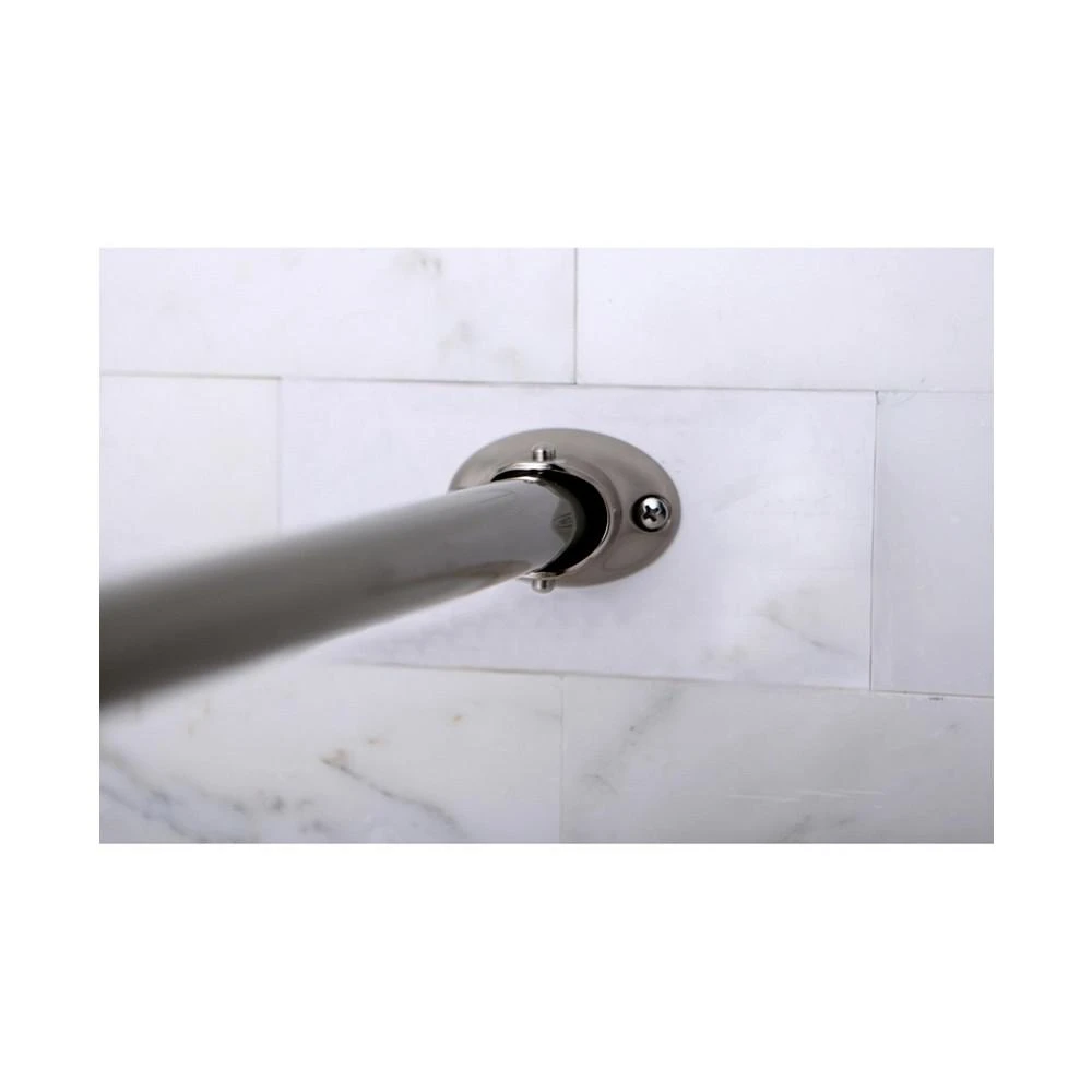 商品Kingston Brass|Traditional Adjustable Hotel Single Curved Shower Curtain Rod,价格¥831,第2张图片详细描述