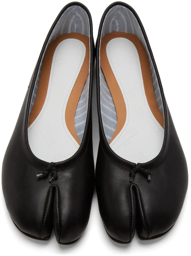 商品MAISON MARGIELA|Black Tabi Ballerina Flats,价格¥3359,第5张图片详细描述