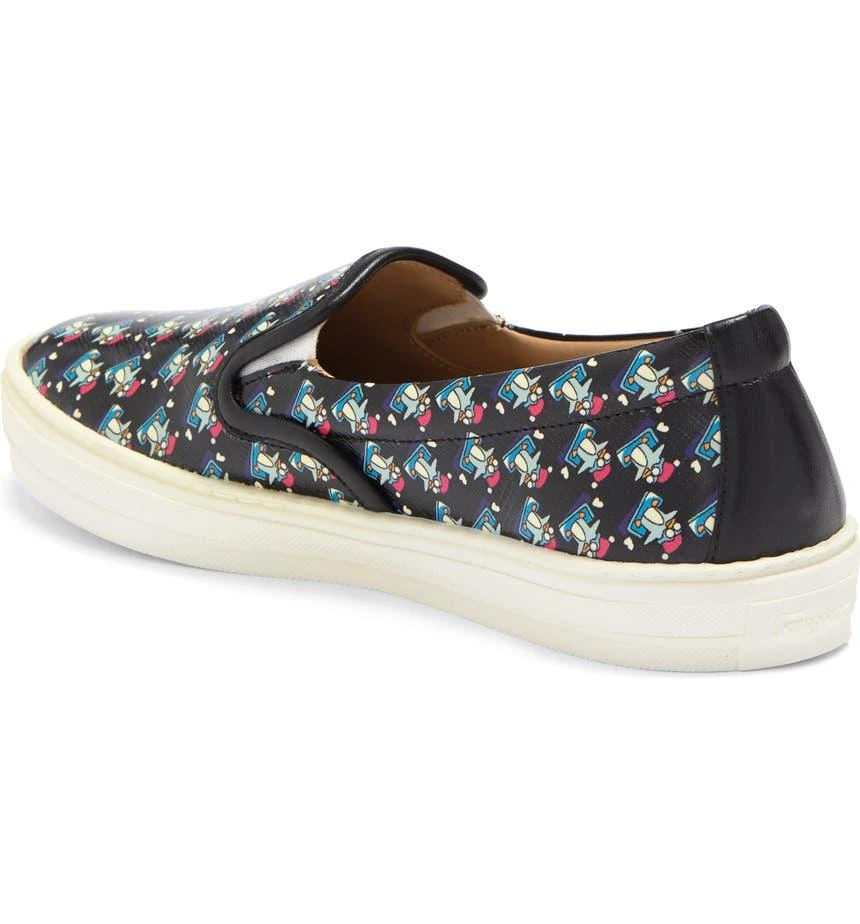 商品Salvatore Ferragamo|Kids' Pacau Mini Penguin Slip-On Sneaker,价格¥1148,第2张图片详细描述