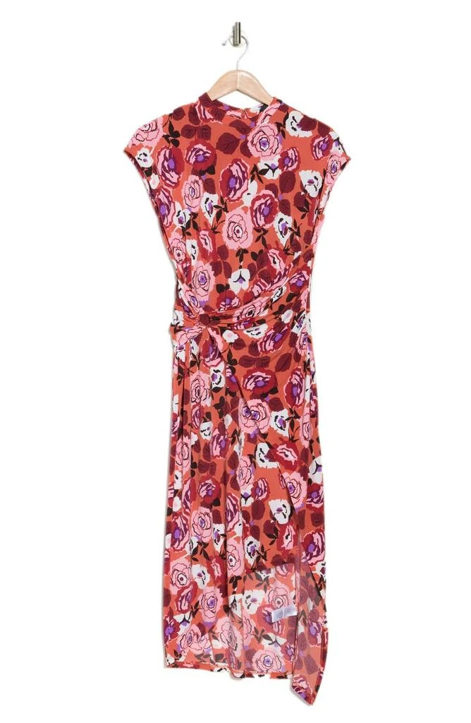 商品Donna Morgan|Floral Short Sleeve O-Ring Maxi Dress,价格¥229,第3张图片详细描述