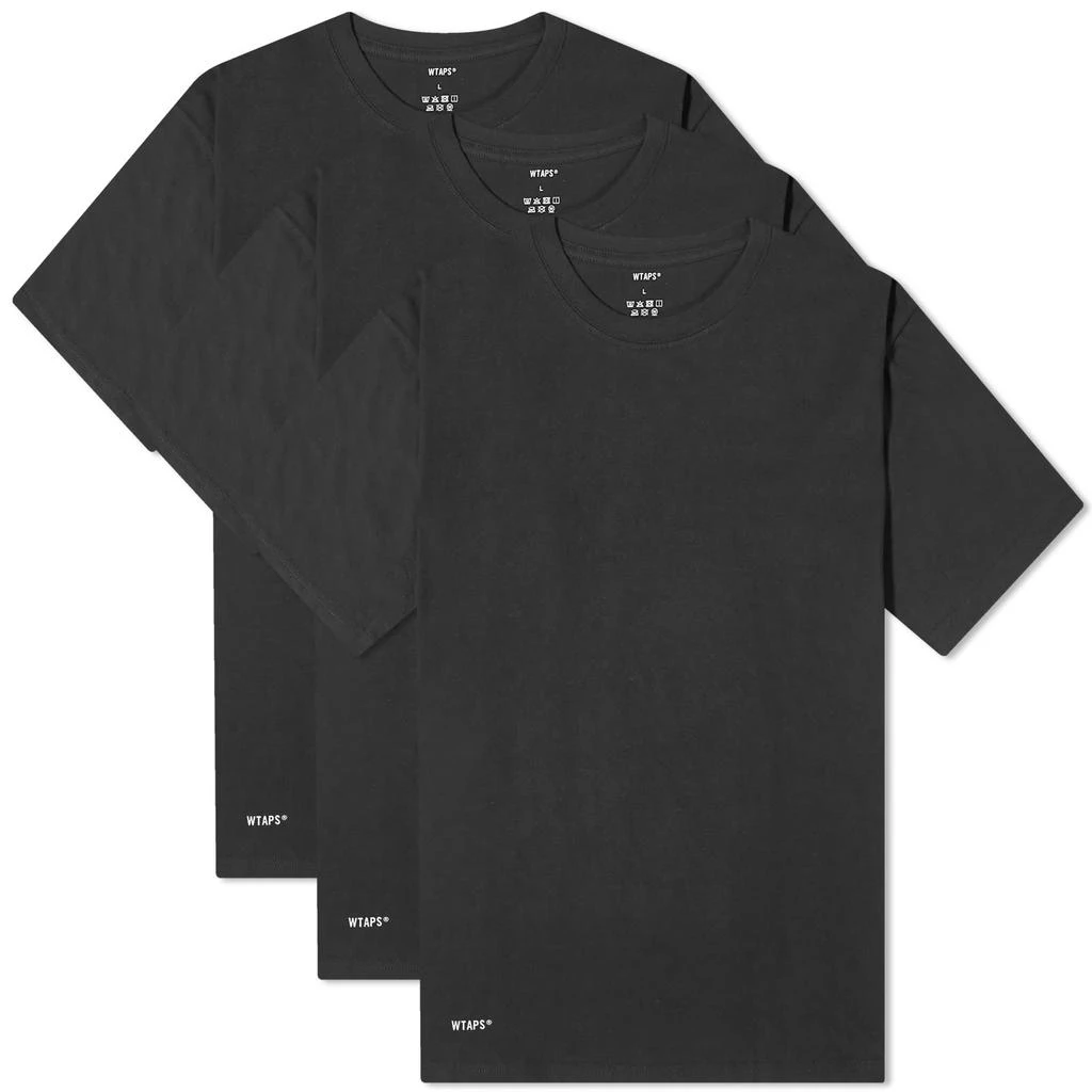 商品Wtaps|WTAPS 01 Skivvies 3-Pack T-Shirt,价格¥389,第1张图片