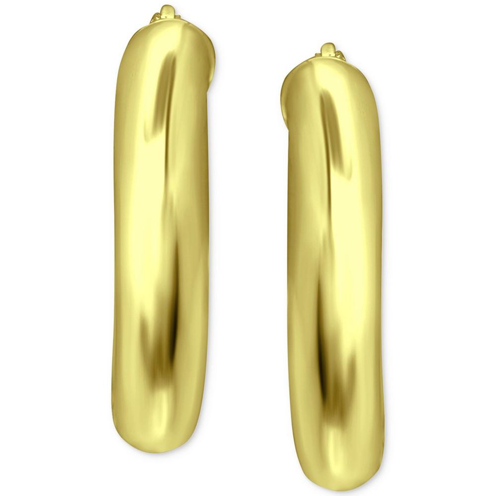 Polished Hoop Earrings, Created for Macy's商品第3张图片规格展示