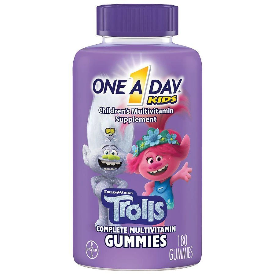 商品One A Day|Trolls Multivitamin Gummies,价格¥117,第1张图片