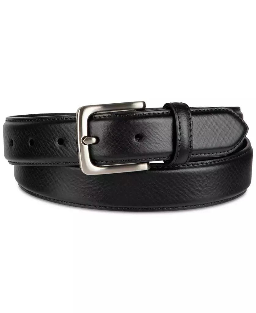 商品Club Room|Luxury Men's Black Dress Belt, Created for Macy's,价格¥239,第1张图片