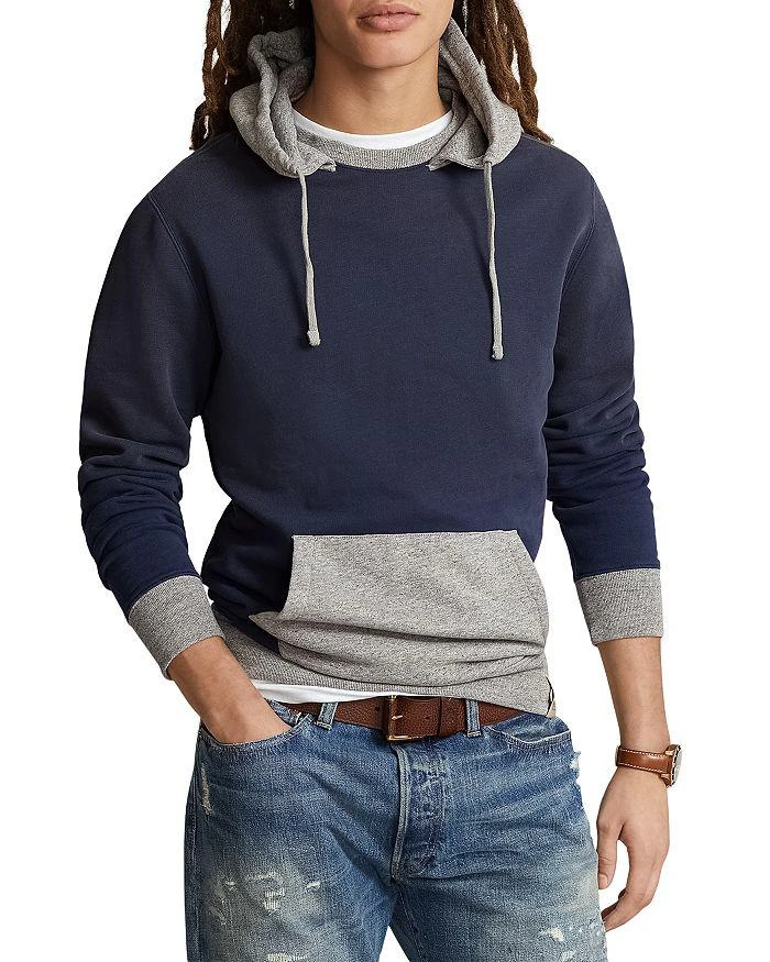 商品Ralph Lauren|Two-Tone Fleece Hoodie,价格¥867,第5张图片详细描述