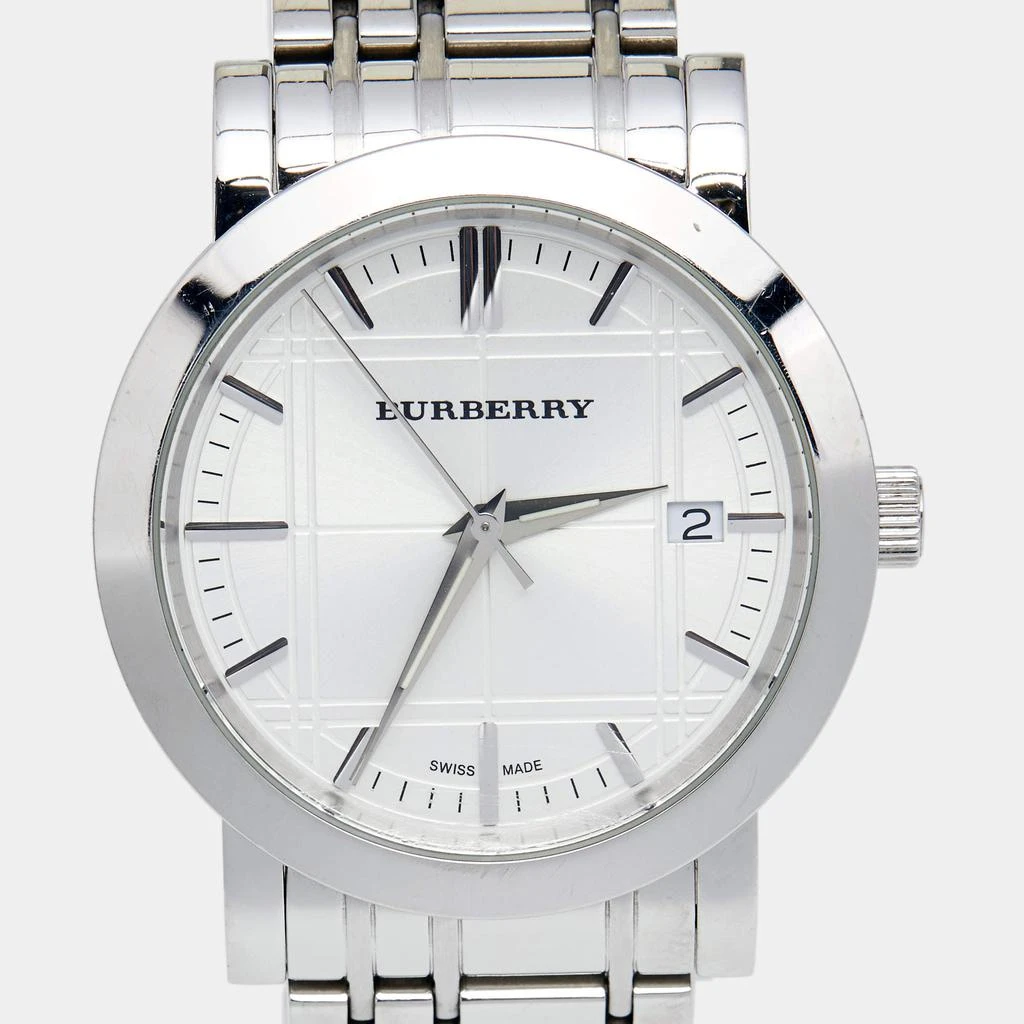 商品[二手商品] Burberry|Burberry Silver Stainless Steel Heritage BU1350 Men's Wristwatch 38 mm,价格¥1287,第3张图片详细描述