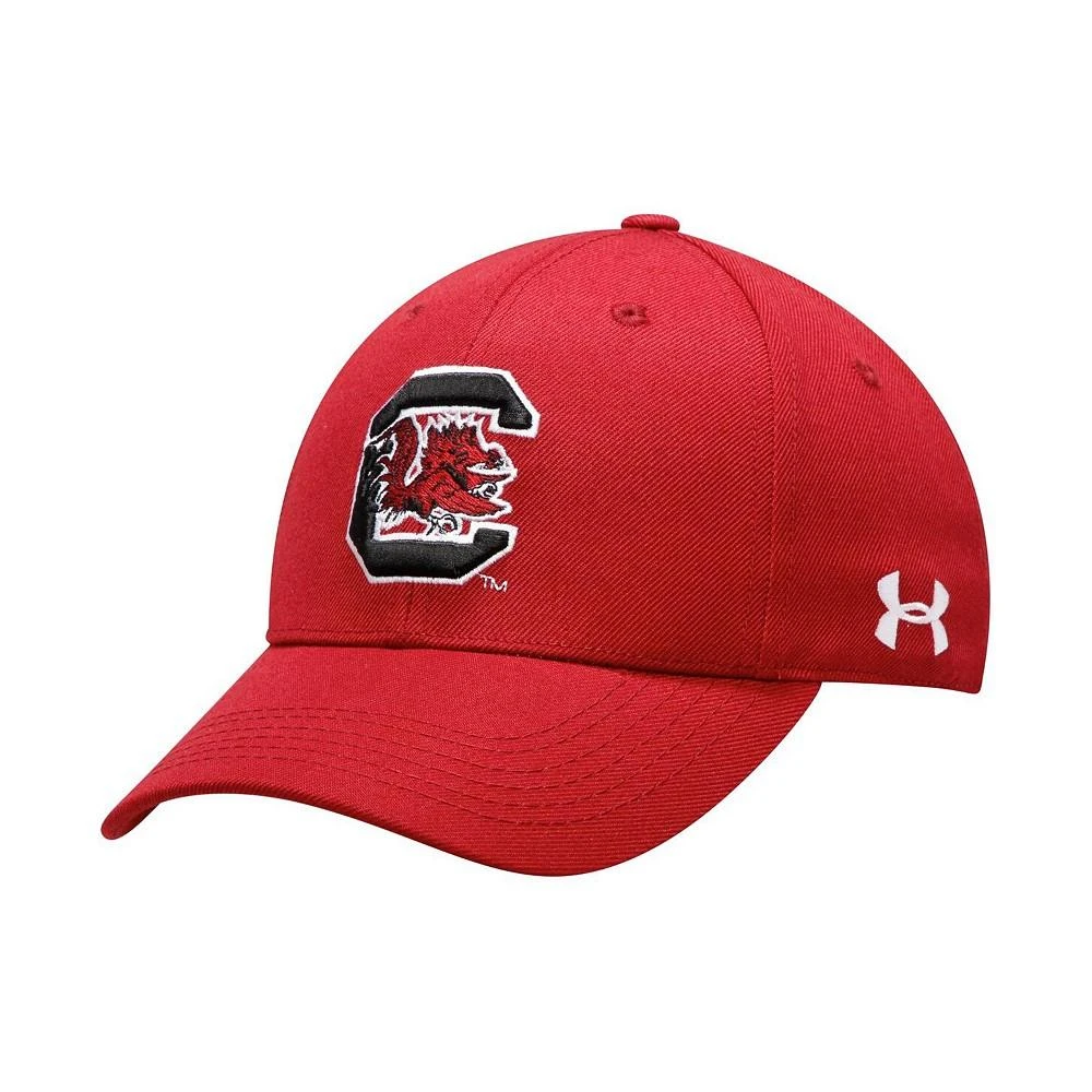 商品Under Armour|Men's Garnet South Carolina Gamecocks Classic Structured Adjustable Hat,价格¥178,第1张图片