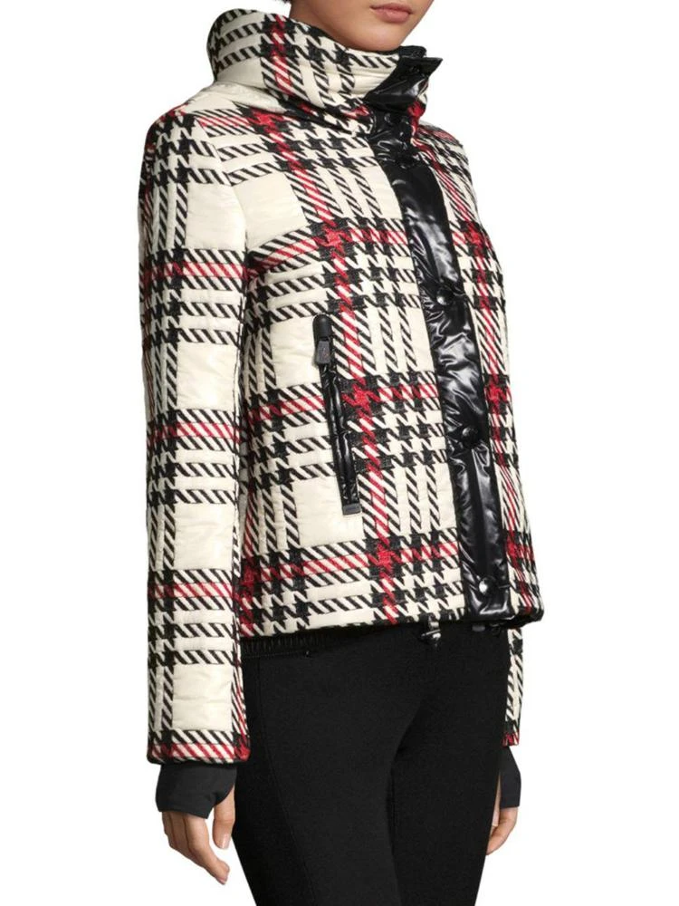 商品Moncler|Flaine Glen Plaid Jacket,价格¥14725,第3张图片详细描述