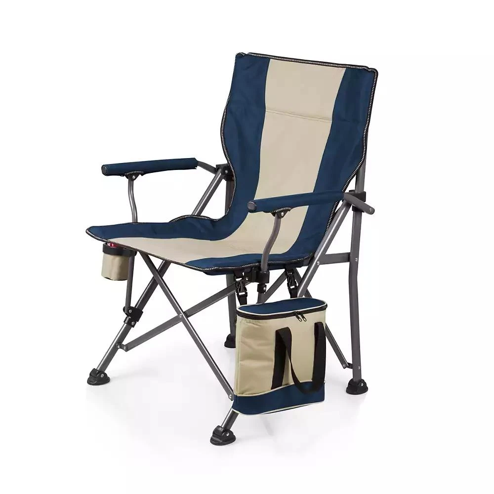 商品ONIVA|by Picnic Time Navy Outlander Folding Camp Chair with Cooler,价格¥311,第4张图片详细描述