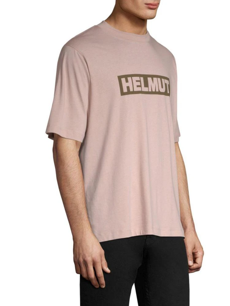 商品Helmut Lang|Logo Cotton Tall T恤,价格¥676,第3张图片详细描述