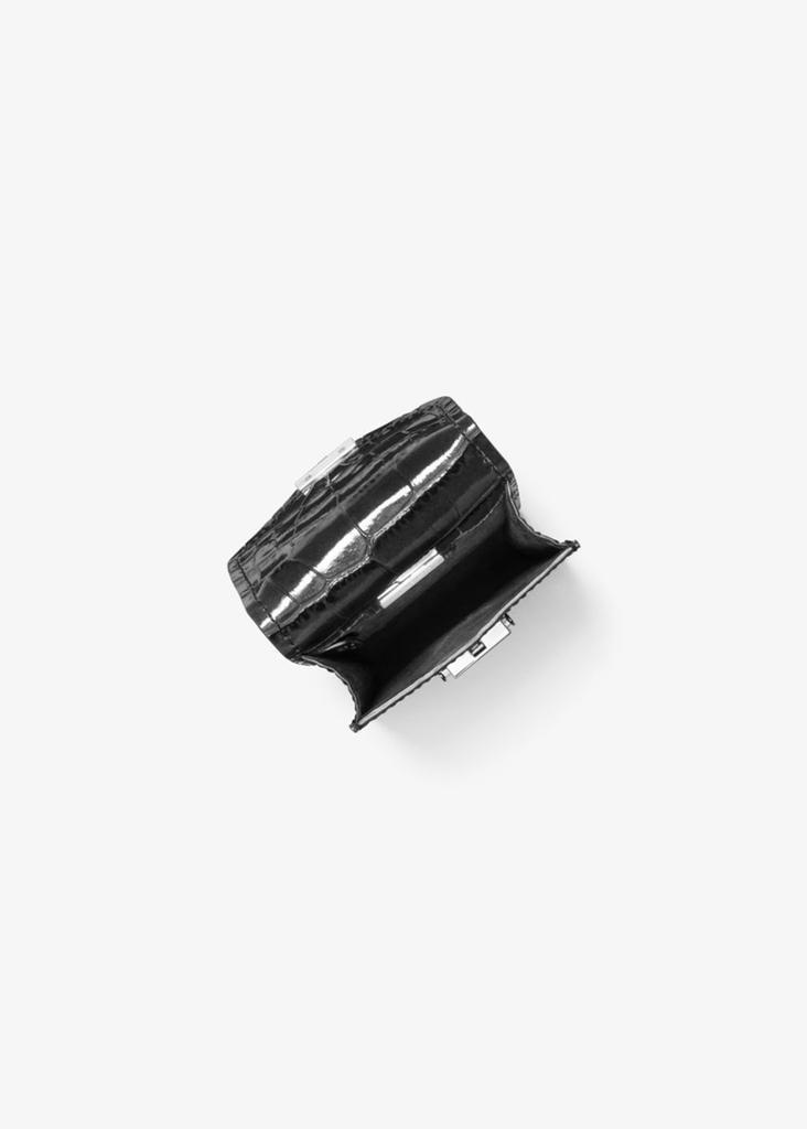 商品Michael Kors|Gramercy crocodile embossed leather phone crossbody bag,价格¥3675,第4张图片详细描述