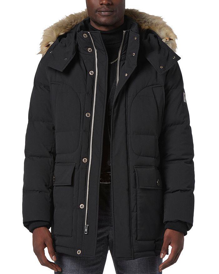 商品Andrew Marc|Olmstead Hooded Faux Fur Coat,价格¥3542,第3张图片详细描述