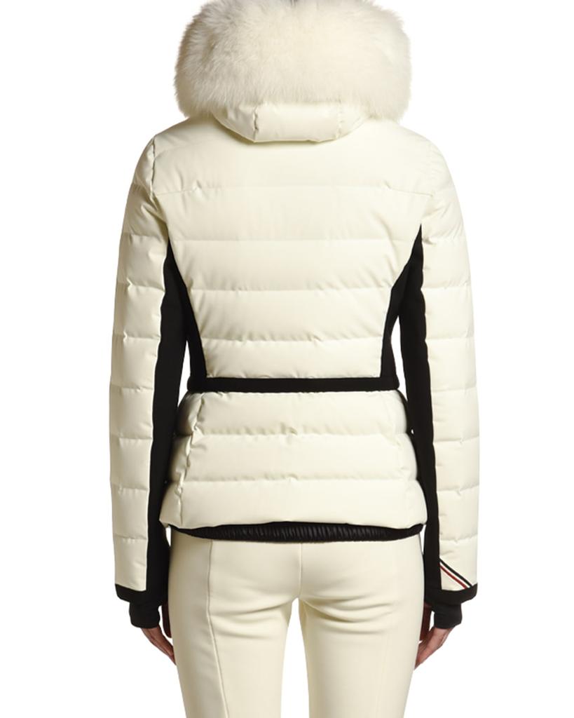 Fitted Down Fur Trim Lamoura Jacket商品第2张图片规格展示