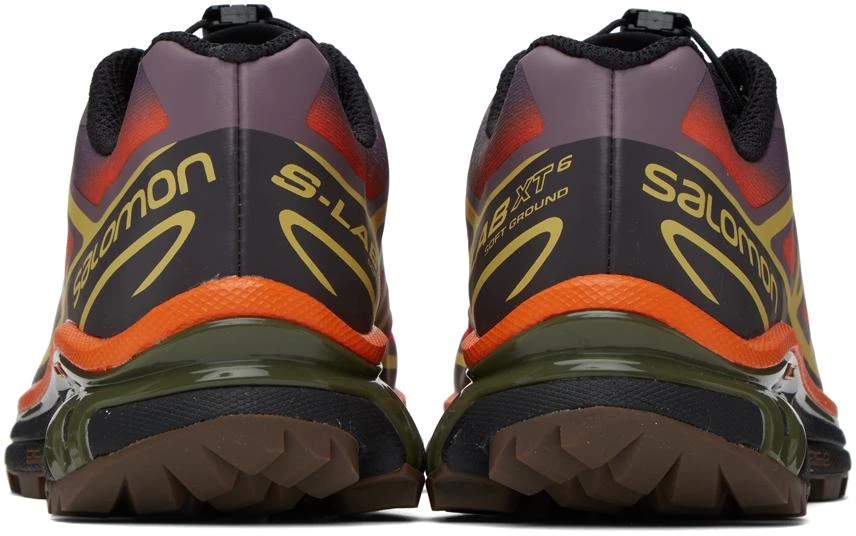 商品Salomon|Black & Orange XT-6 Skyline Sneakers,价格¥784,第2张图片详细描述