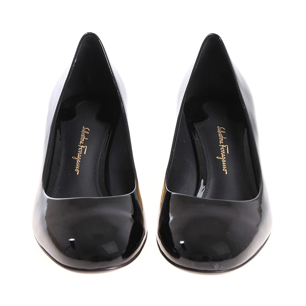 SALVATORE FERRAGAMO 黑色女士高跟鞋 0672733 商品