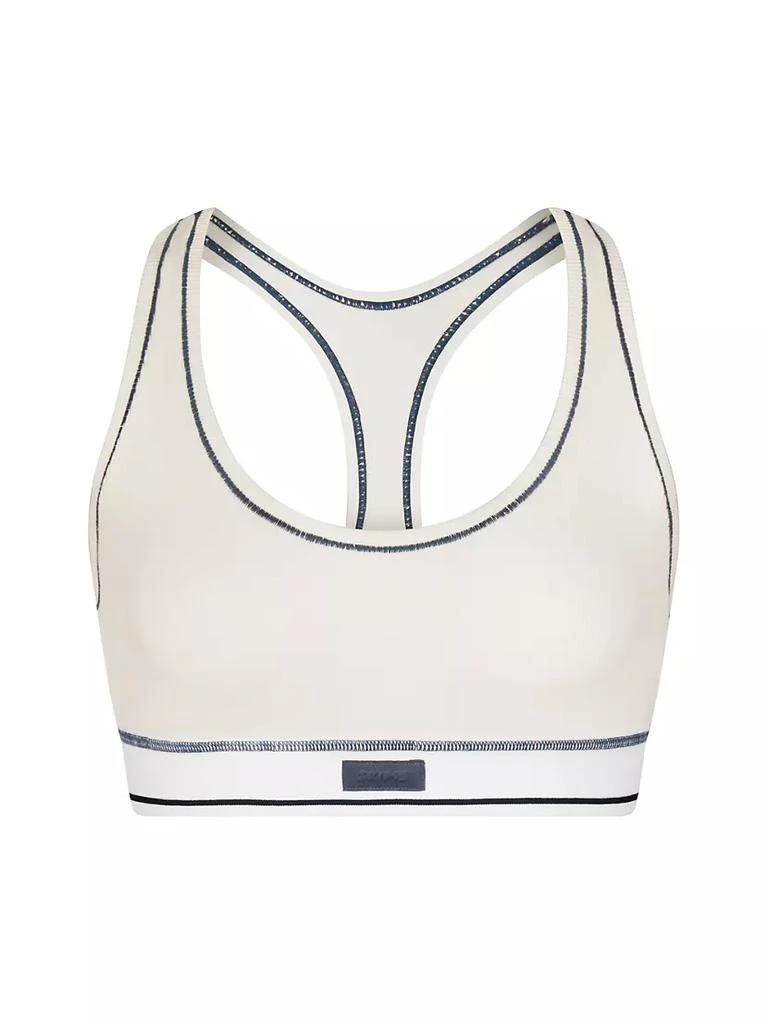 商品SKIMS|Cotton Rib Racerback Bralette,价格¥275,第1张图片