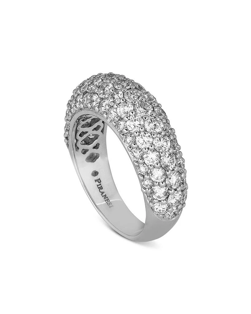 商品Piranesi|18K White Gold Dome Diamond Pavé Small Statement Ring,价格¥72753,第1张图片