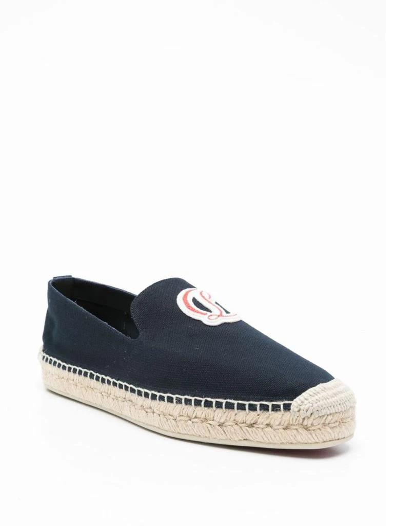 商品Christian Louboutin|Christian Louboutin Mooncrest Canvas Espadrilles,价格¥3857,第3张图片详细描述