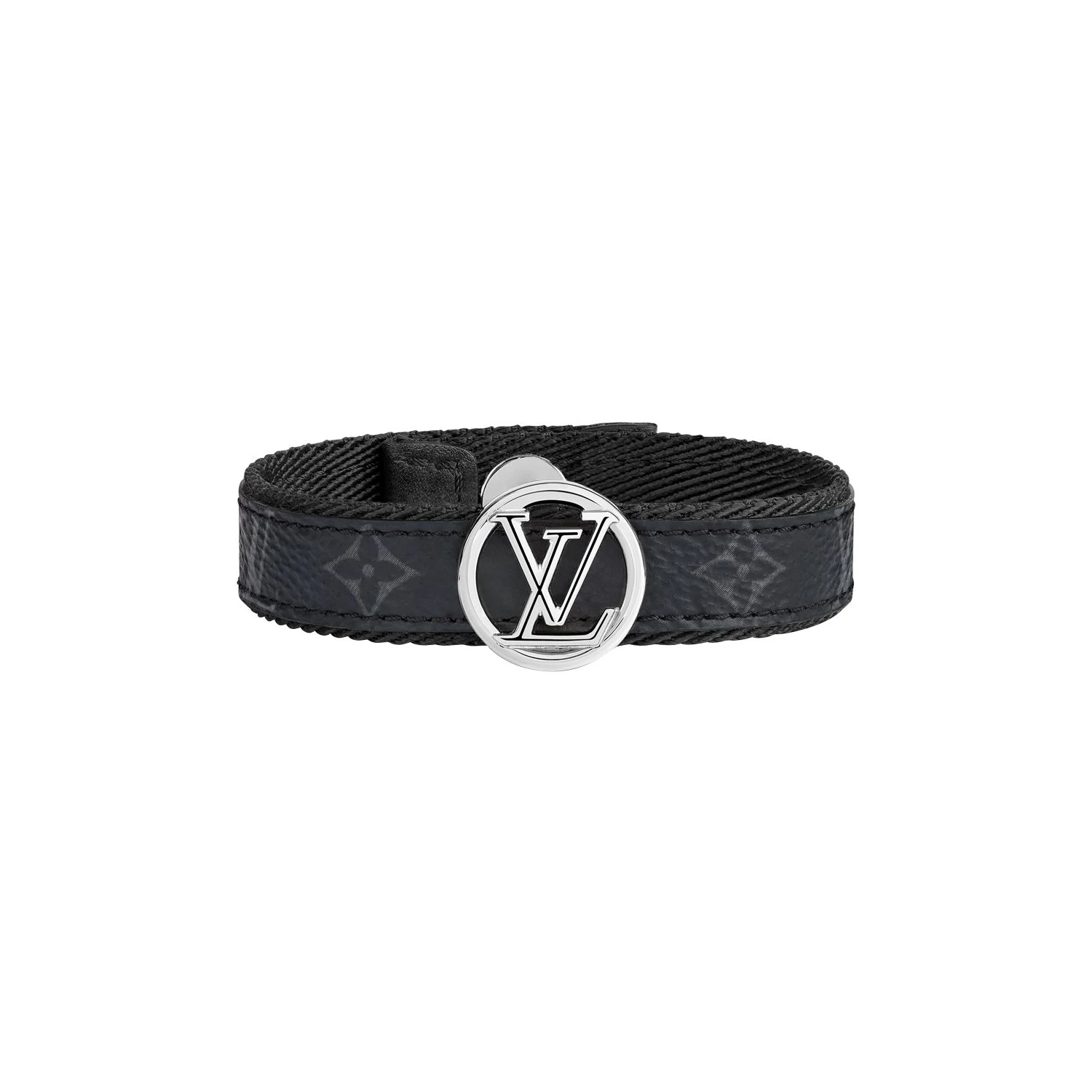商品Louis Vuitton|【预售】 男士 手镯 LV CIRCLE 手镯  M6549/Noir LVUQ7QQRBCK ,价格¥3325,第1张图片