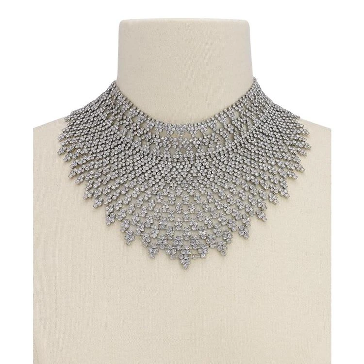 商品INC International|I.N.C. Silver-Tone Draped Choker Statement Necklace, Created for Macy's,价格¥299,第2张图片详细描述