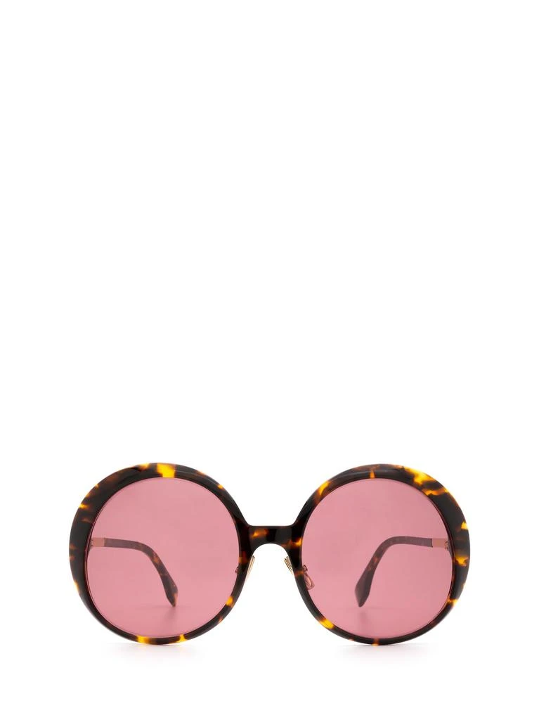 商品Fendi|Fendi Eyewear Ff 0430/s Dark Havana Sunglasses,价格¥2693,第1张图片
