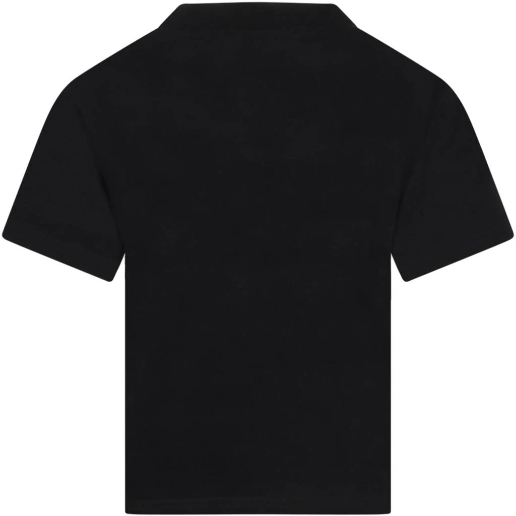 商品Balenciaga|Balenciaga Black T-shirt For Boy With Logo,价格¥1335,第2张图片详细描述