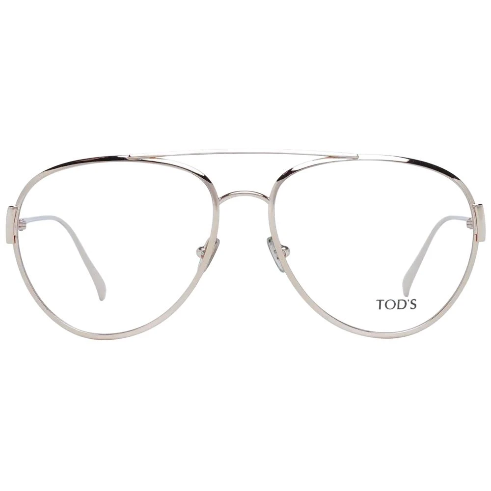 商品Tod's|Tod's Gold Women Optical Frames,价格¥634,第2张图片详细描述