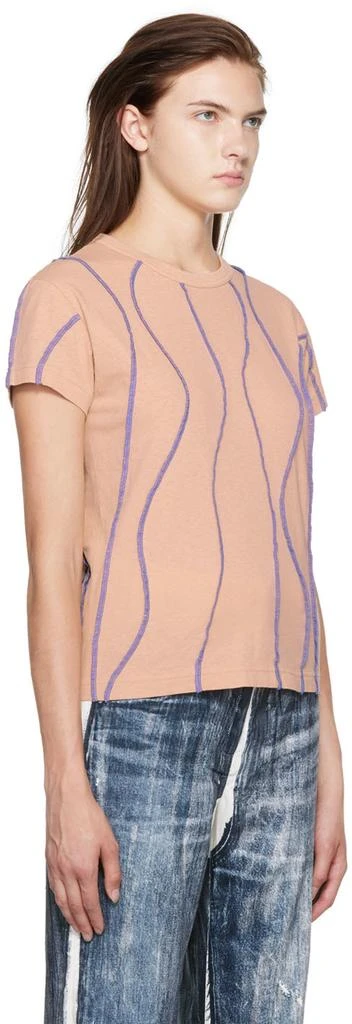 商品Acne Studios|Pink Overlock T-Shirt,价格¥485,第2张图片详细描述
