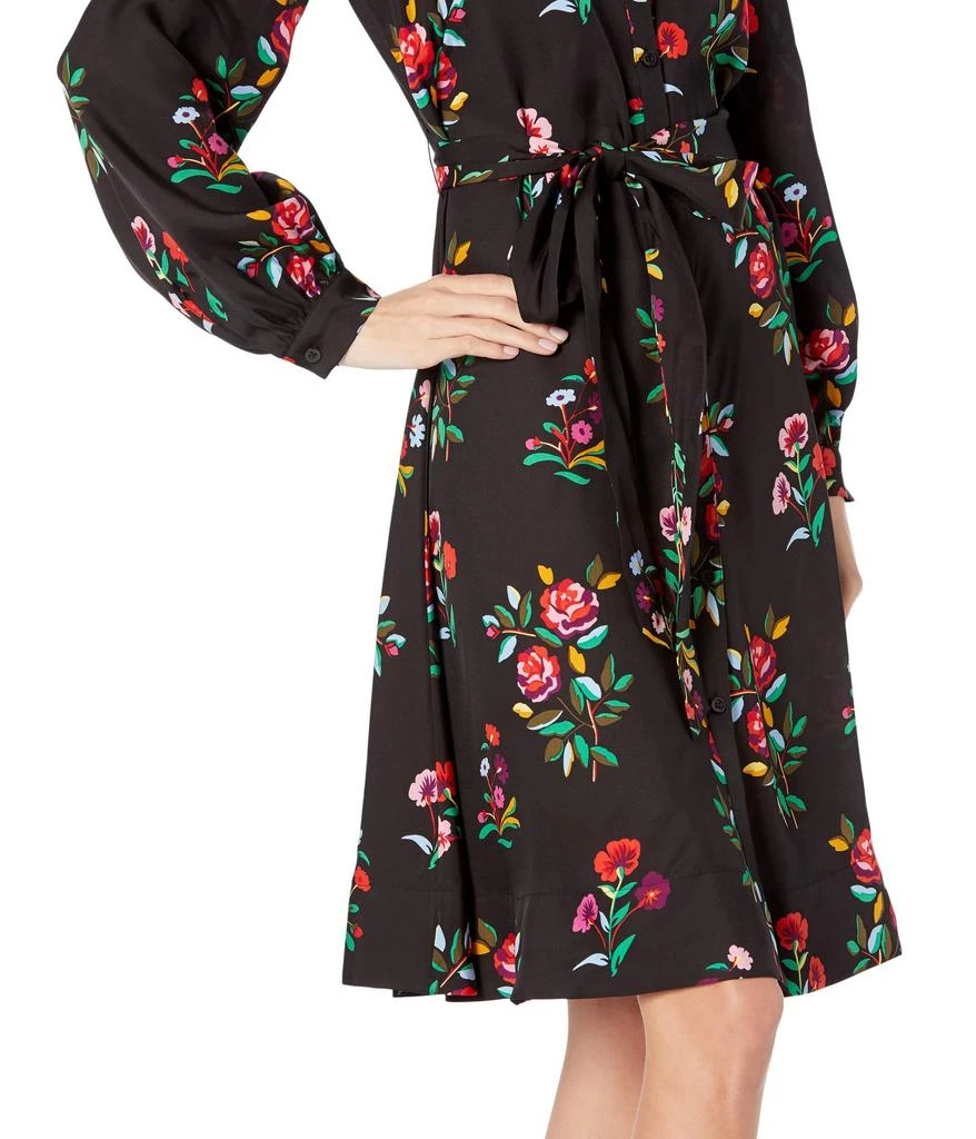 商品Kate Spade|Autumn Floral Silk Twill Shirtdress,价格¥1473,第3张图片详细描述