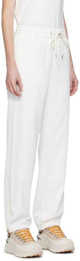 商品Moncler|White Drawstring Lounge Pants,价格¥4945,第2张图片详细描述