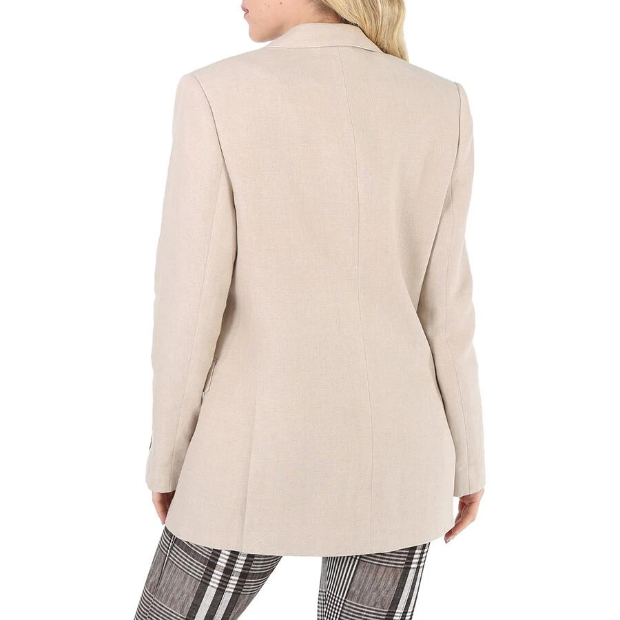 商品Burberry|Burberry Ladies Loulou Oatmeal Single-Breasted Tailored Jacket, Brand Size 8 (US Size 6),价格¥2383,第3张图片详细描述