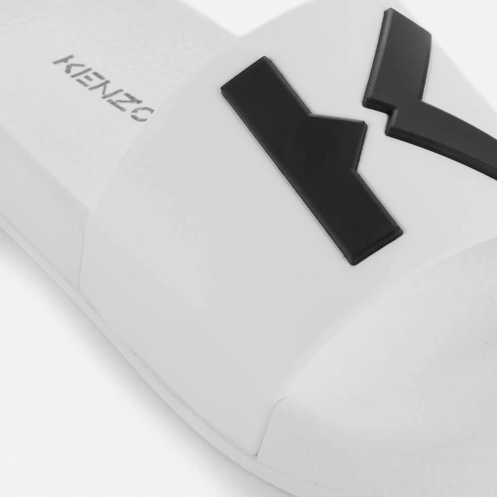 商品Kenzo|KENZO Kids' Slide Sandals - Optic White,价格¥203,第3张图片详细描述