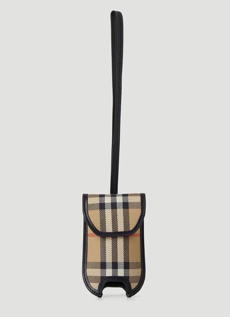 商品Burberry|Burberry Vintage Check Neck Strapped Gel Holder Bag,价格¥1326,第1张图片
