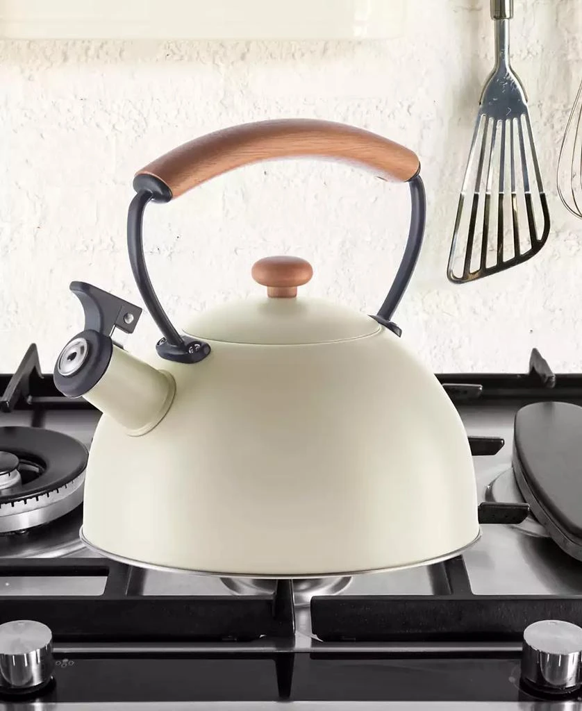 商品Oggi|2.5 Litre Whistling Tea Kettle with Wood Handle,价格¥222,第3张图片详细描述