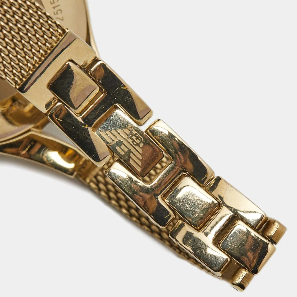 Emporio Armani Silver Gold Plated Stainless Steel Chiara AR7399 Women's Wristwatch 34 mm 商品