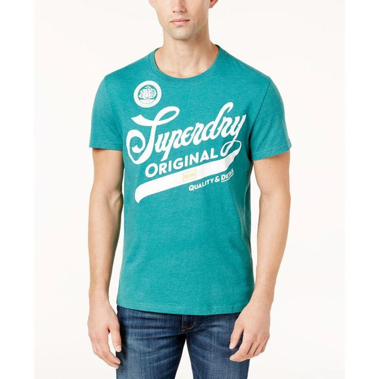 商品Superdry|Men's Quality and Detail Graphic-Print T-Shirt,价格¥88,第1张图片