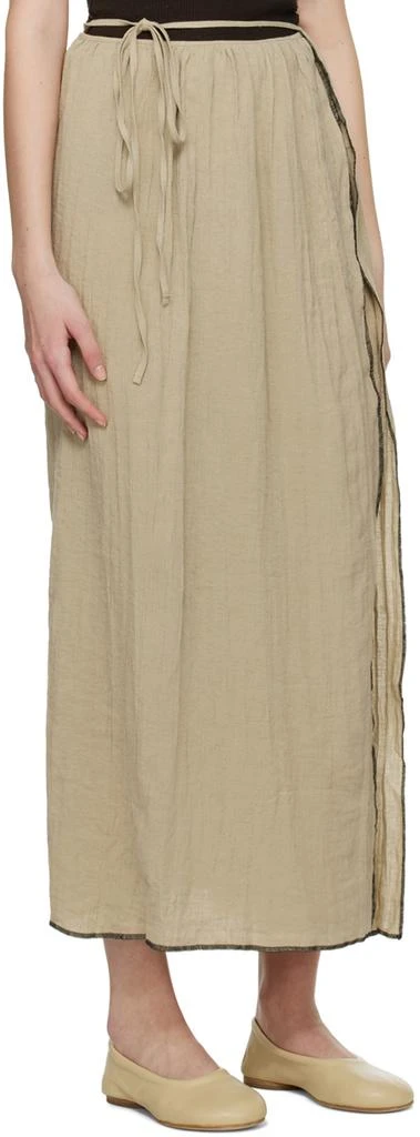 商品Baserange|Beige Shok Maxi Skirt,价格¥905,第2张图片详细描述