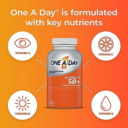 商品One A Day|50 岁以上女性复合维生素 300粒,价格¥174,第2张图片详细描述