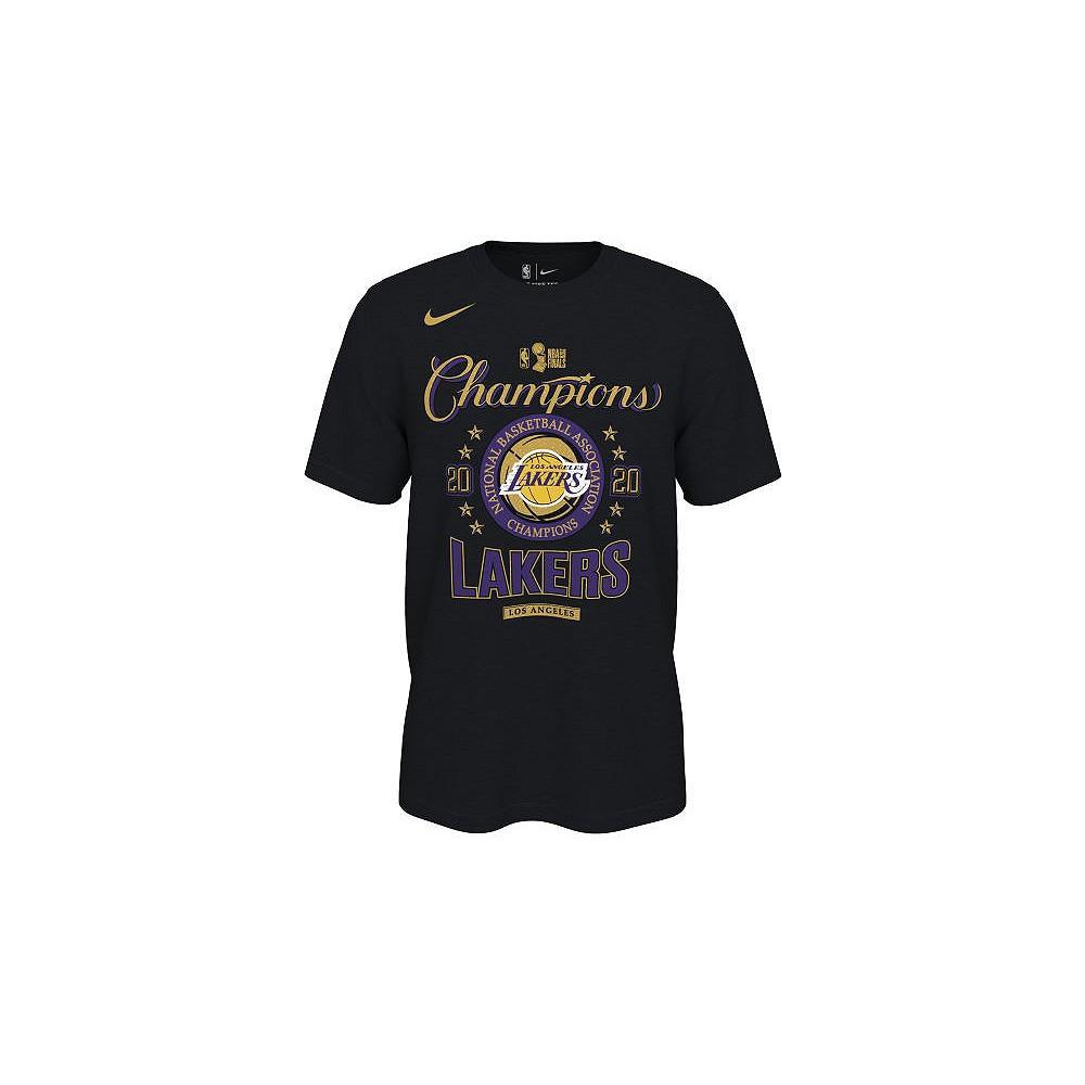 商品NIKE|Los Angeles Lakers Men's Champ Locker Room T-Shirt,价格¥194,第1张图片