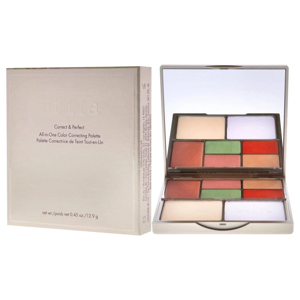 商品Stila|Correct and Perfect All-In-One Color Correcting Palette by  for Women - 0.46 oz Palette,价格¥335,第4张图片详细描述