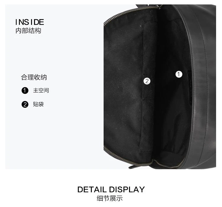 商品Coach|美国直邮COACH蔻驰21年新款双肩包大号男士背包,价格¥3735,第10张图片详细描述